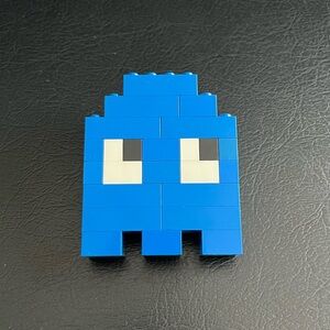 Dee and Ricky “Inky” Ghost LEGO Brooch Pin